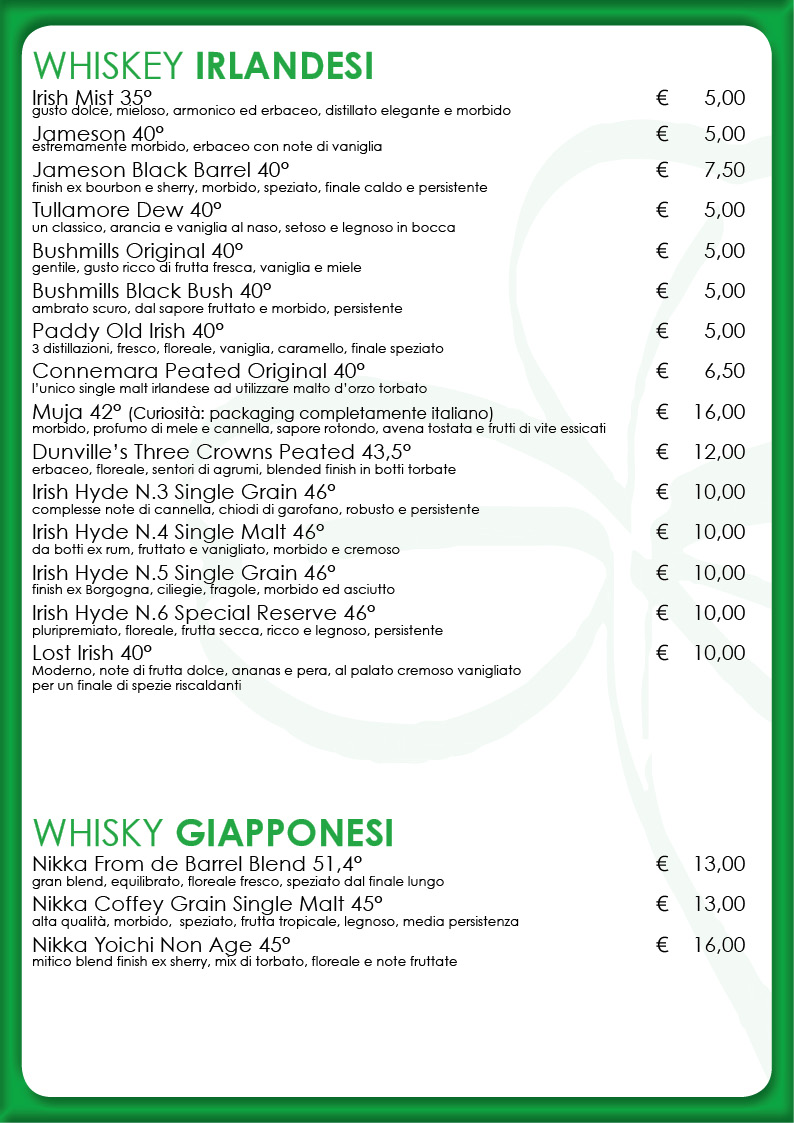 1 - Scorri a destra e sinistra o zoomma