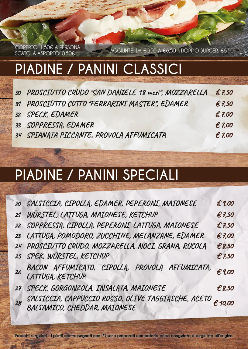 4 - Scorri a destra e a sinistra o zooma